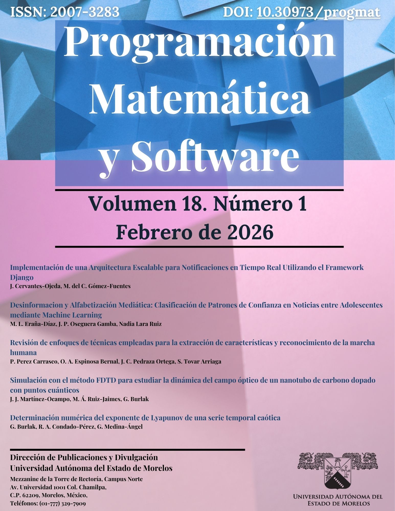 					Ver Vol. 18 Núm. 1 (2026): Febrero de 2026
				